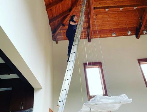 Tall Ceilings? No Problem For Our Handyman Services!