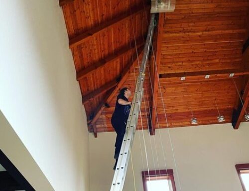 Tall Ceilings? No Problem For Our Handyman Services!
