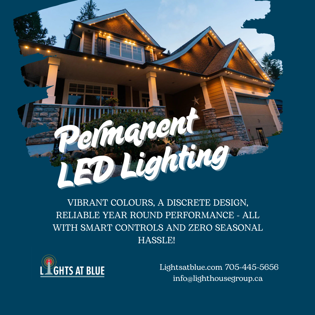 Permanent (1080 x 1080 px) LED Permanent light installations in Collingwood and Blue Mountains